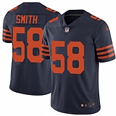 Nike Men & Women & Youth Bears 58 Roquan Smith Navy Alternate NFL Vapor Untouchable Limited Jersey,baseball caps,new era cap wholesale,wholesale hats